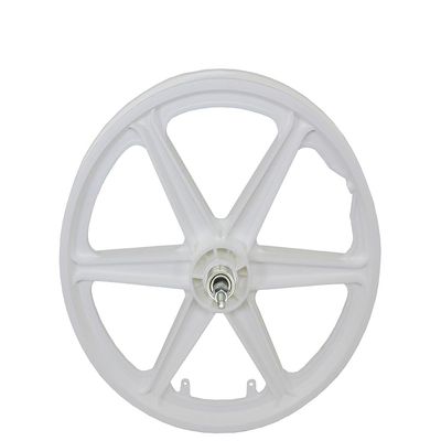 ALTALINE 20" Bicycle White BMX Style 6 Spokes Plastic Rear Free Wheel