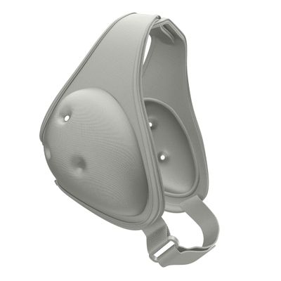 Great Call Athletics Snapdown Wrestling Headgear, Soft Adjustable Ear Guard for Adults and Youth, Silver, One Size