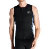 kowaku Men Wetsuit Top Sleeveless Swimsuit Neoprene Diving Vest Front Zip Wet Suit Zipper Diving Vest for Water Sports Kayaking, XXXL view 3