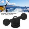 Alomejor 1 Inch Track Ball Prevent Slip B Size Ball Mount Track Ball Nylon Rubber Material Track Compatible for Kayaks Boats view 3
