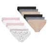 Hanes Girls' Bikini Underwear, Stretch Cotton Panties for Girls, Assorted, 12-Pack view 1