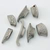 2-Piece Set Steel Knife Finger Guard Protector, Casting DIY Handle Tool Making Accessory view 3
