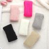 Ymomode Arm Warmers - Arm Warmers Women, Long Fingerless Gloves for Women Cashmere Blended Knitted Y2K Arm Warmer White view 2