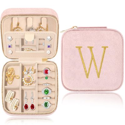 JSTUMB Jewelry Case Organizer Birthday Gifts For Women Friendship Gifts For Her Aunt Sister Daughter Gifts From Mom 10 Year Old Girl Gifts Accessories For Women Jewelry Boxes Gift For Friends W