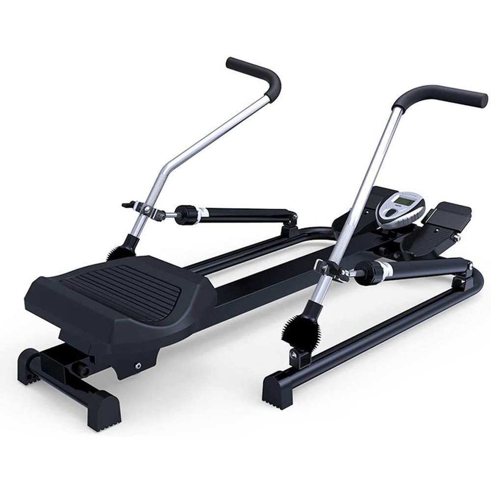 Dntum Rowing Machine Household Hydraulic Multi-Function Rowing Machine, Adjustable Fitness Rowing Machine, Rotation Fitness Exercise Equipment