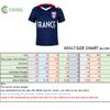 Cnins Mens France Jersey - French Style Soccer Shirt for Women & Men (Moisture-Wicking, S-3XL) (CNSK-FR, M) view 2
