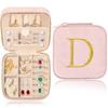 JSTUMB Jewelry Organizer Woman Teen Girl Gifts Trendy Stuff Travel Gifts For Women Best Friends Besties Anniversary Christmas Graduation Gifts For Her Travel Jewelry Case For Women D view 1