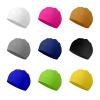 JCUIYyo Pool Solid Color Silicone Ears Long Hair Large Swim Caps Silicone Swimming Caps High Elastic Diving Hat Bathing(Yellow), 22.5*19 cm view 4