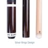 AB Earth Monzo Heavy 3-Piece Jump Break Cue Phenolic Tip 28oz view 2