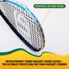 XCTTEDV Squash Racket, Ultra Light Composite Carbon Integrated Professional Competition Training Squash Racquets for Women Men Outdoor Sports (Blue) view 4