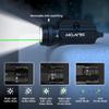 AUCLAYTEC 1200 Lumen Pistol Light Laser Combo Green Beam Tactical Flashlight, Pistol Flashlight Adjustable Slide Locating Keys for Picatinny view 3