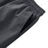 Generic Mens Casual Shorts 9"" Inseam Elastic Waist Drawstring Shorts Summer Regular Fit Beach Vacation Sweatshorts with Pockets Dark Gray, XX-Large view 4