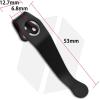 2 Pieces Pocket Clip Fits for Paramilitary 2 C81 C10, Standard CNC Titanium Deep Carry Back Clip DIY Replacement Accessory view 2