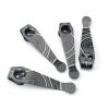 2 Pieces Pocket Clip Fits for Paramilitary 2 C81 C10, Standard CNC Titanium Deep Carry Back Clip DIY Replacement Accessory view 3