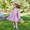 Arshiner Girls Wedding Guest Dress Fall Long Sleeve Special Occasion DressesLavender Size 14-16 view 3