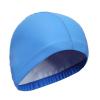 JCUIYyo Elastic Waterproof PU Ears Long Hair Sports Swim Pool SPA Hat Swimming Cap for Men Women Adults(Blue) view 1