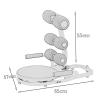 Dntum Core & Abdominal Trainers, Twister Trainer Ab Exercise Machine Height Adjustable Incline Workout Equipment Ab Rocket Exerciser view 2