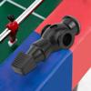 Sunicon 2Pcs Foosball Man Table Guys Man Soccer Player Replacement Part, Dolls Indoor Games Table Football Player Table Games (Black) view 2