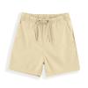 GLEAMING GRAIN Toddler Boys Shorts Cotton Shorts with Drawstring Casual Elastic Waist Shorts for Boys or Girls 2-7 Years Khaki view 1
