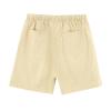GLEAMING GRAIN Toddler Boys Shorts Cotton Shorts with Drawstring Casual Elastic Waist Shorts for Boys or Girls 2-7 Years Khaki view 3