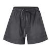 Akklian Shorts for Women Trendy 2024 Casual Summer Beach Drawstring Shorts Lounge Loose Fit Elastic Waist Shorts with Pockets view 4