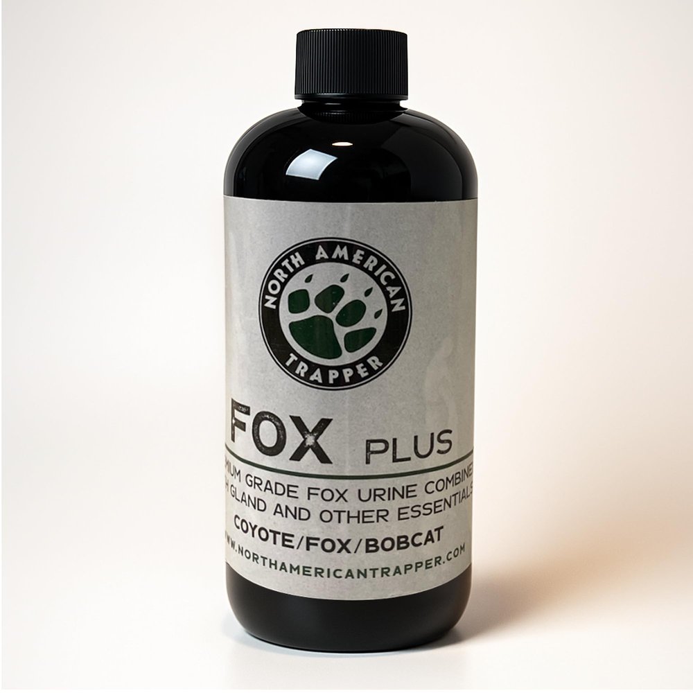 North American Trapper Fox Plus  Gland, Urine & Oil Blend  16 oz Premium Canid Scent Base for Outdoor Use and Wildlife Management