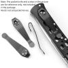 1PC Deep Carry Pocket Clip Fits for Cold Steel Ti Lite, Standard CNC Back Clip DIY Replacement Accessory view 4