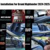 2Pcs Fits for Grand Highlander 2024 Crossbar Roof Rail Rack Cross Bar Luggage view 4