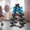 A-Frame Dumbbell Rack Stand-Rack Only, Supply Heavy Duty Dumbbell Storage Rack& &Steel Dumbbell Holder for Home Gym Space Saver(660 Weight Capacity) view 4