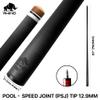 RHINO - 30" / Speed Joint (PSJ) Carbon Pool Cue Single Shaft, Tip, 12.9mm. Low Deflection Technology, Ultra-Smooth, pro Taper view 2
