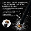 RHINO - 30" / Speed Joint (PSJ) Carbon Pool Cue Single Shaft, Tip, 12.9mm. Low Deflection Technology, Ultra-Smooth, pro Taper view 4