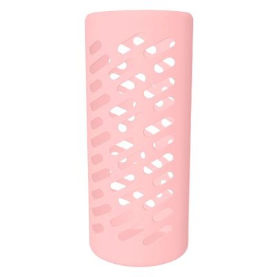 NineFit Basics Pink Silicone Bottle Sleeve, 18oz