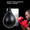 SHITOOMFE Hanging Pear Ball Boxing Speed Ball Pear Training Speed Ball Hanging Boxing Punch Bag for Fitness Black view 4
