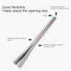 flexman Bikes Headset Cup Remover, Non Slip Adjustable Stainless Steel Mountain Bikes Headset Cup Removal Tool, Bowl Disassembly Tool view 2