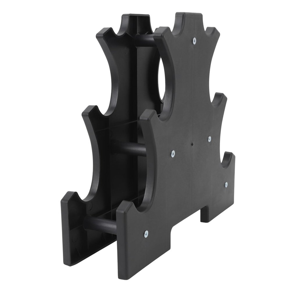 Keenso Dumbbell Rack,20kg Bearing 3 Tier Weight Rack Stand for Home Gym