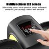 Seated Pedal Exerciser, Under Desk Elliptical Machine with Digital Display and Remote, Forward/Reverse Direction and 5 Gear Speed Adjustable, for Seniors, Office Workers, Teenagers view 3