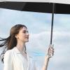 Jeorywoet Umbrella with Fan 3 Speeds Sun Protection Rain-Resistant Summer Umbrella Automatic Stable Triple-Fold Sturdy USB Rechargeable Portable Cooling Umbrella for Beach, Outdoor Activity (Grey) view 4