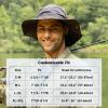 Comhats UPF 50 Sun Hats for Men Wide Brim Summer Safari Fishing Hiking Boonie Waterproof Camo Army Green X-Large XX-Large XL XXL Oversized view 2