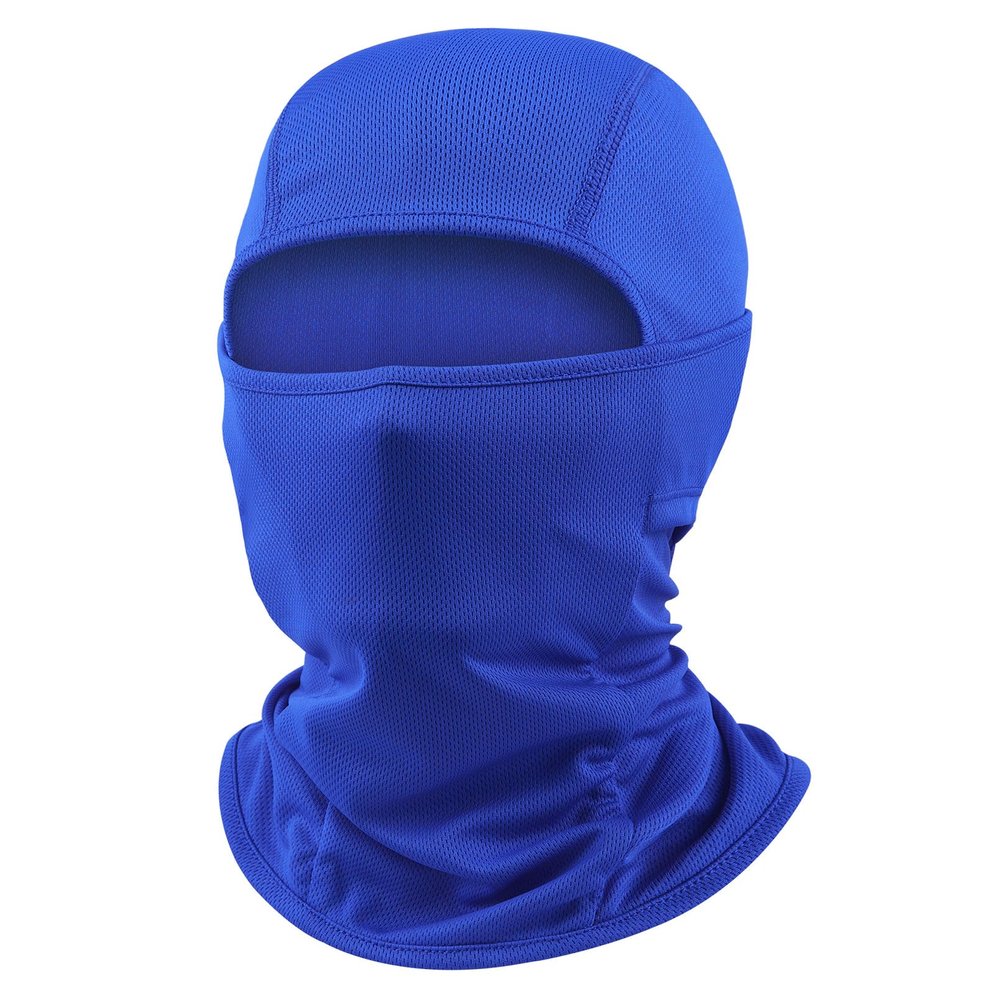 Blue Balaclava Ski Mask Full Face Mask Men Shiesty Ski Mask for Men Women Motorcycle Summer Face Cover Sun UV Protection Football Snowboarding