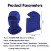 Blue Balaclava Ski Mask Full Face Mask Men Shiesty Ski Mask for Men Women Motorcycle Summer Face Cover Sun UV Protection Football Snowboarding view 2