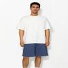 Men's Oversized Cotton T-Shirts Drop Shoulder Shirts Crew Neck Solid Casual T Shirt Short Sleeve Basic Tee view 2