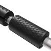 YCYU Dumbbell Grips Anti-slip Rubber Barbell Shoulder Pads Powerlifting Fat Hand Grips, Weightlifting Bodybuilding Home Workout (Black) view 3