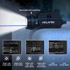 AUCLAYTEC 1200 Lumen Pistol Light Laser Combo Blue Beam Tactical Flashlight, Pistol Flashlight Adjustable Slide Locating Keys for Picatinny view 3