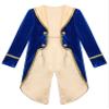 YONGHS Boys Gothic Steampunk Corset Halloween Royal Court Prince Coat Long Sleeve Victorian Tailcoat Jacket Royal Blue 6 Years view 3