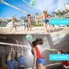 Soft Volleyball Official Size 5 for Indoor Outdoor Beach Sand Play Pool Gym Training, Soft Touch Thicker PU Volleyball with1 Ball Pump & 1 Air Needles for Adult and Family (Green White) view 3