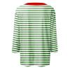 3/4 Sleeve Tunic Tops Womens Cotton Tops Mint Green Shirts Business Casual Tops for Women Cotton Shirts for Women Loose Fit Women's Blouse Staple Tees for Women 3 Pack view 3