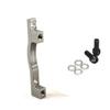 BUCKLOS Titanium PM Front Rear 203mm Disc Brake Caliper Mount Adapter Gear Parts Accessories with 2 Pairs BL-01S Disc Brake Pads for Ceramic Shimano N03A N04C L05A K04S K04Ti K05S K05Ti M8110 view 2