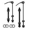 Clashpower Bike Axle Quick Release Skewer Front and Rear Bicycle Axle Set with Wheel Hub Steel Ball for Mountain Bike(Front + Rear), as picture show, 94MXL5Z20WU7FI6F7FB1ND view 1