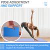 2026 Biguphate 2 Pack 3x6x9IN EVA Foam Yoga Block Supportive Latex-Free, Non-Slip Exercise Blocks for Pilates, Meditation, Balance, Stretching and Deep Poses (Blue) view 4