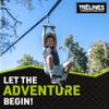 Trelines Ninja Rollerline for Kids Backyard Warrior Course - Simple T-Bar Ride - Easy to Hold & Ride  for Girls & Boys 5+ - Get Outside and Have Fun! Max Weight 250lbs - Life is Better Outside! view 2